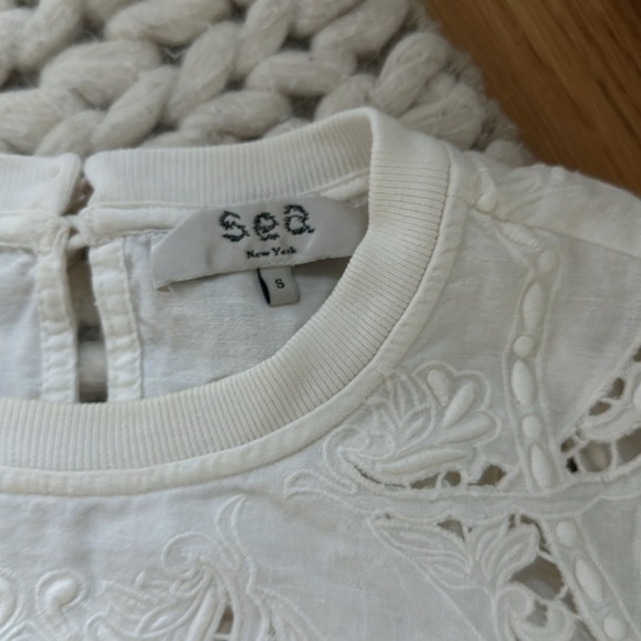 Sea New York Lace Sweatshirt - Picture 3 of 3